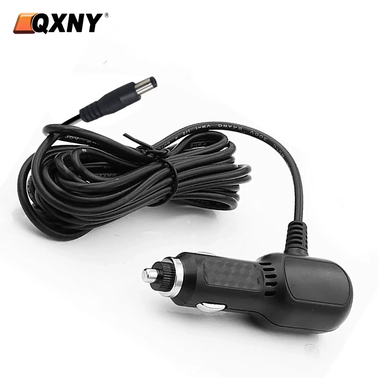 USB Cigarette Lighter Adapter Select 12V/24V 5.5MM Plul Charger Cable Ports Power Supply for DashCam, GPS, DVR, Phone,