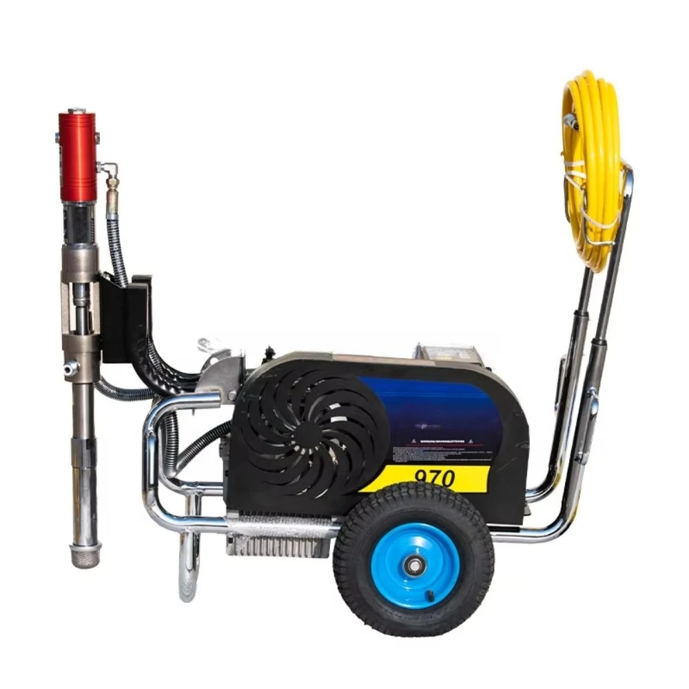 Electric High Pressure Epoxy Putty Spraying Painting Wall Putty Spray Machine Home Decoration Paint Airless Paint Spray Machine
