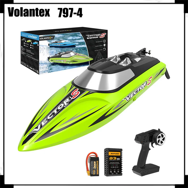 Volantex Remote Control Boat Brushless Motor 50km High-Speed Remote Control Speedboat Water Electric Remote Control Boat