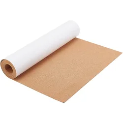 15.7x78.7 inch Self-Adhesive Cork Roll, 2 mm Thick Cork Mat with Strong Adhesive-Backed for Wall Decoration, Party and Crafts