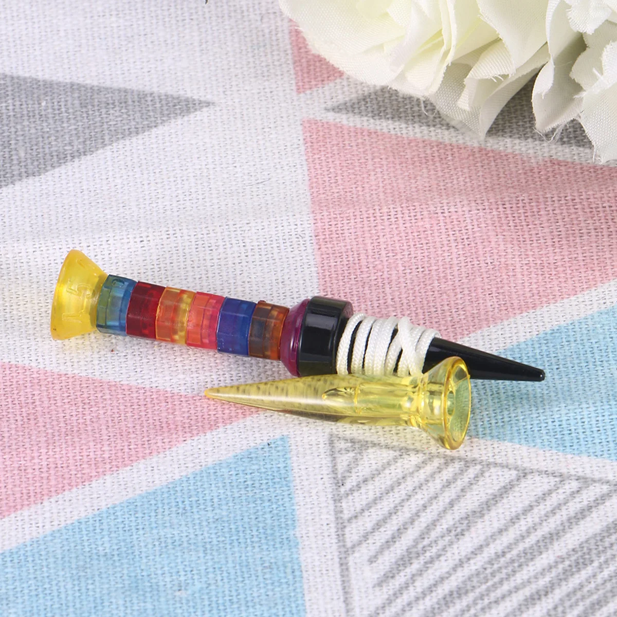 

T151 High-Quality Golf Tees Flexible Reusable Eco-Friendly Magnet Tee Random Color Great Training Aid for Indoor Outdoor