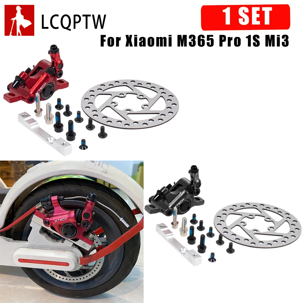 

Monorim Upgrade Modificted Aluminium Alloy Line Pulling Hydraulic Disc Brake Caliper for Electric Scooter Xiaomi M365 Pro 1S Mi3