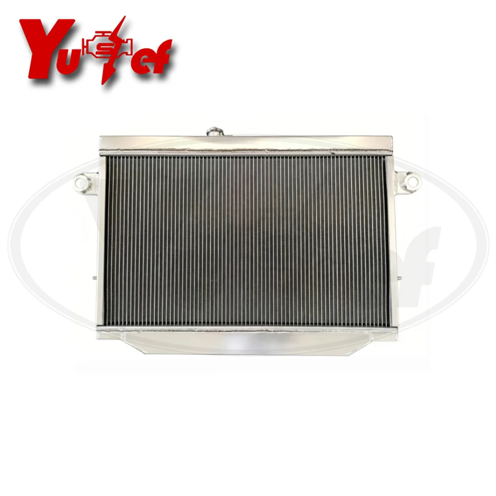 All aluminum radiator For TOYOTA LAND CRUISER HZJ105 4.2L 1HZ/FZJ105 4.5L 1FZFE 1998-2007 MT 48mm # 16400-17320 16400-17321
