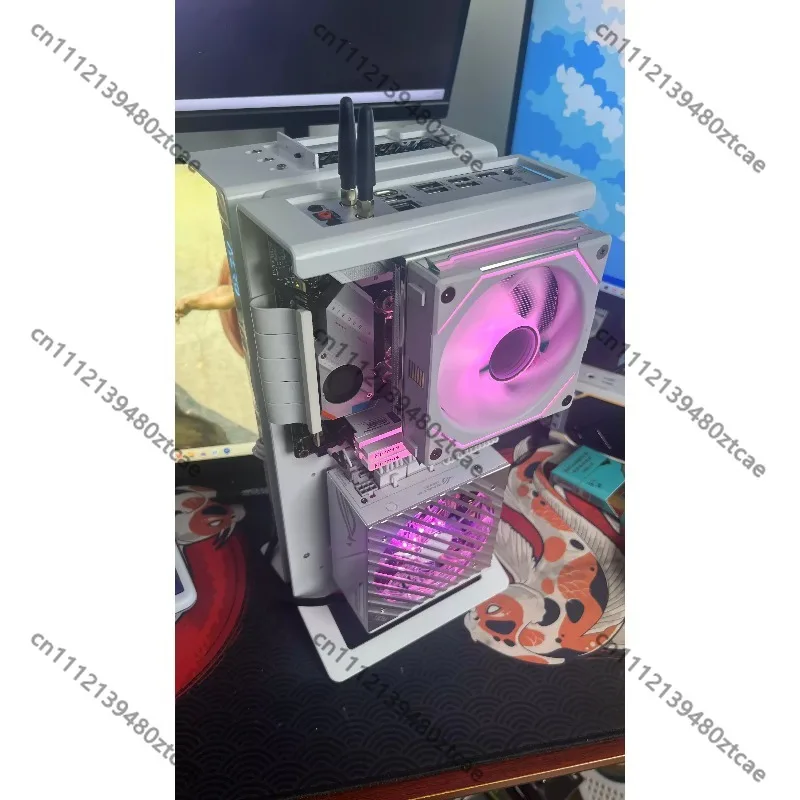 Open‑Frame Portable Complete PC, Open Chassis Desktop Computer Host for Hardware Testing, Overclocking and DIY PC Modification