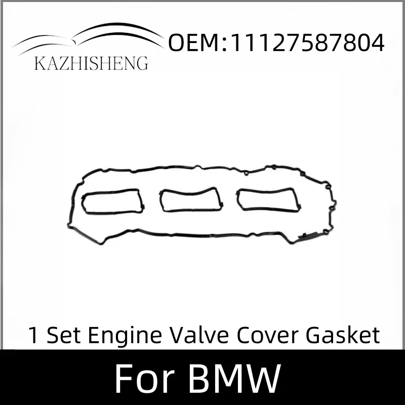 

11127587804 1 Set Engine Valve Cover Gasket For BMW M135i M235i M2 335i 435i 535i 640i 740Li M3 M4 X3 X4 X5 X6 F25 F26 E70 E71