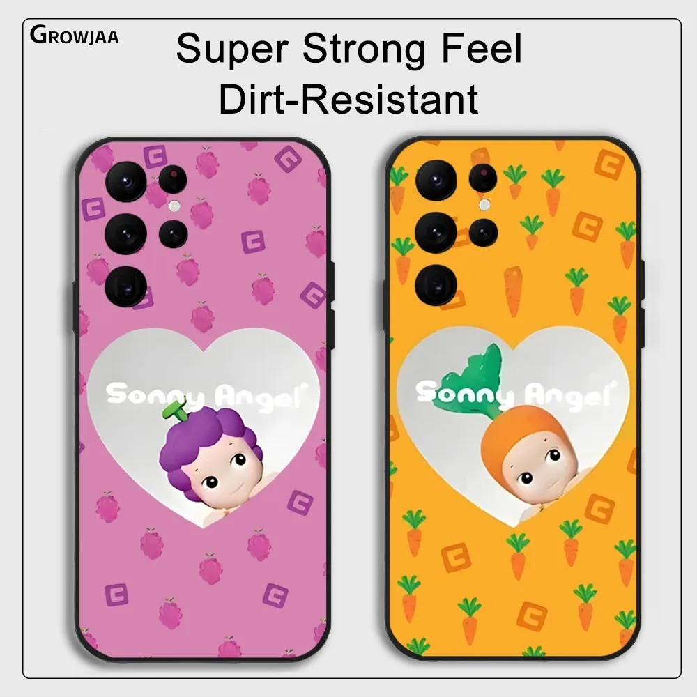 

Sonnys Angel Cute Doll Phone Case For Samsung Galaxy S24 Ultra S22 S23 Ultra S21 S20 5G Protective Silicone TPU Funda