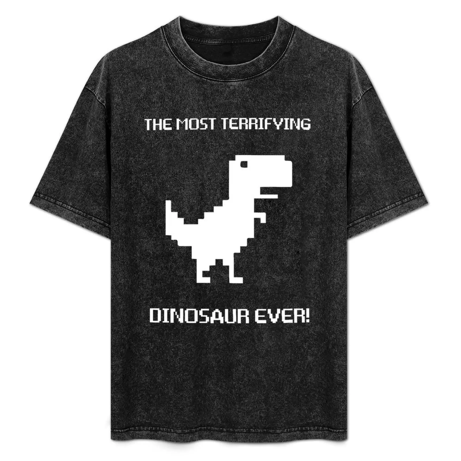 

Chrome Dino – Offline T-Rex T-Shirt Plus Size Lightweight Top