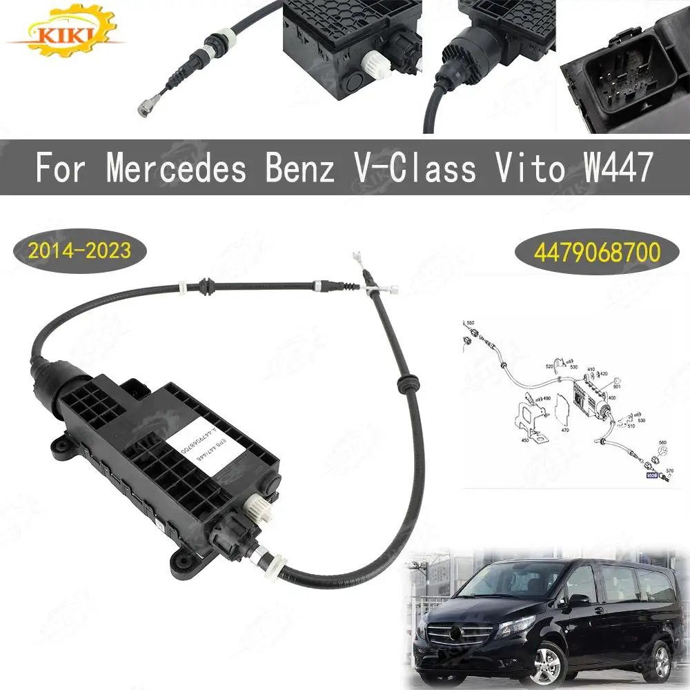 

Electric Parking Brake Actuator For Mercedes-Benz V-Class Vito W447 2015-2023 Handbrake Actuator A4479068700