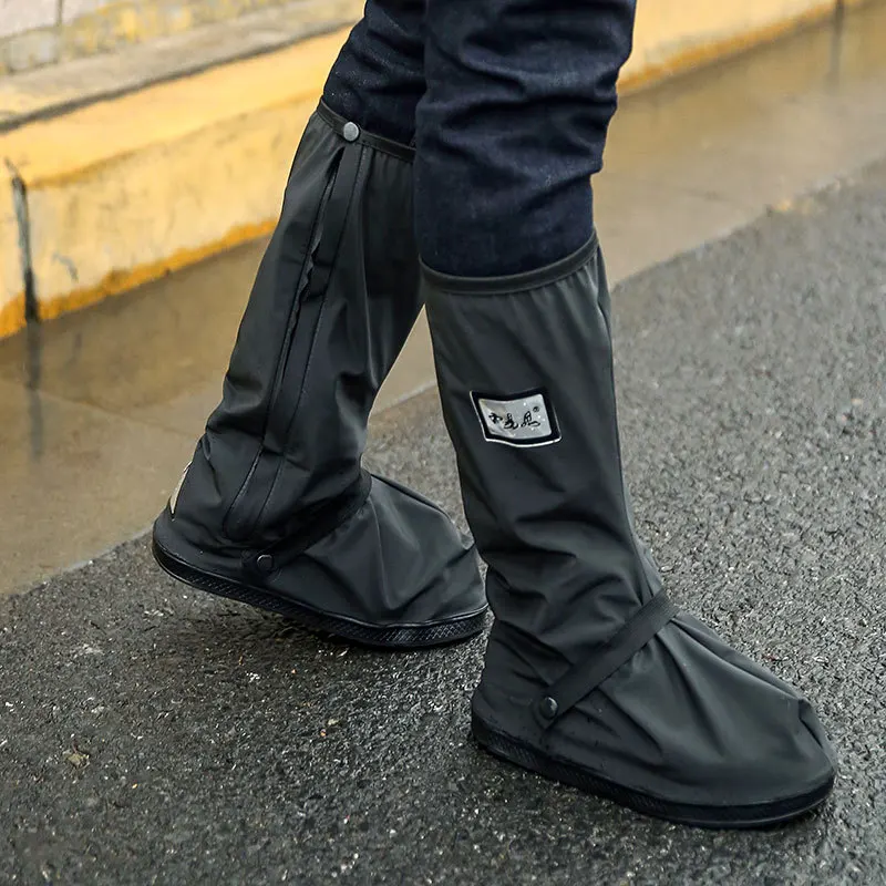 Motorcycle Shoe Covers Moto Protection Waterproof Footwear Boots Rain Snow Non-Slip Scooter Motorbike Accessories