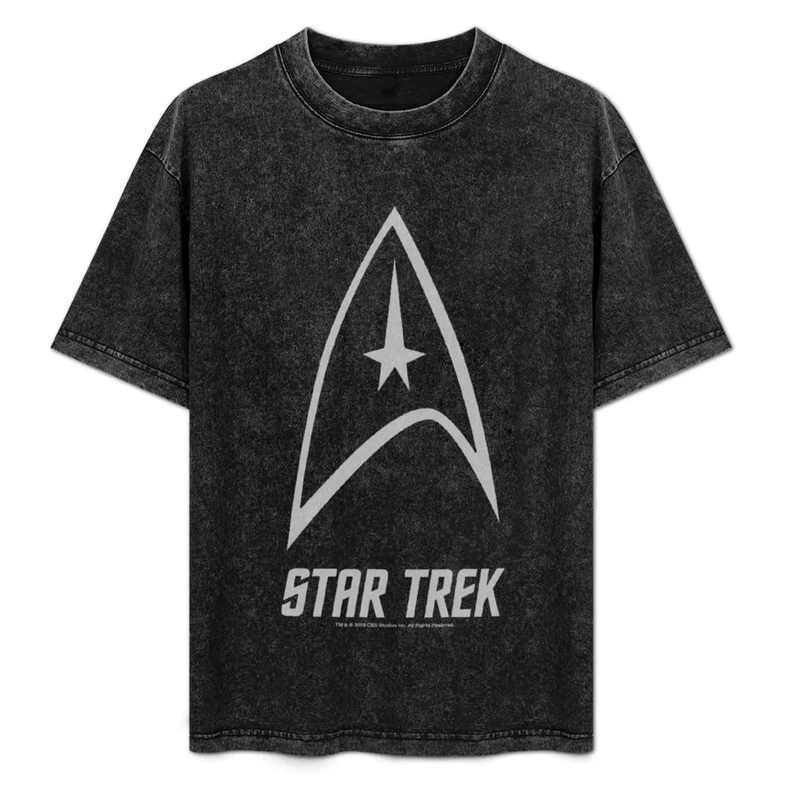 

Star Trek: The Original Series Classic Badge Logo T-Shirt anime tshirt boys whites slim fit t shirts for men