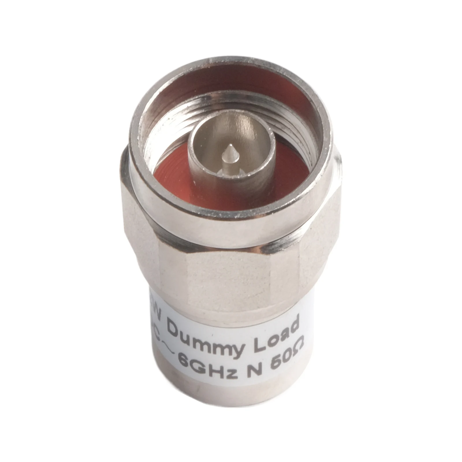 N Type 2W 50 Ohm RF Coaxial Matched Load DC to 6GHz Terminal Adapter with N Male Connector for Broadband Signal Absorption