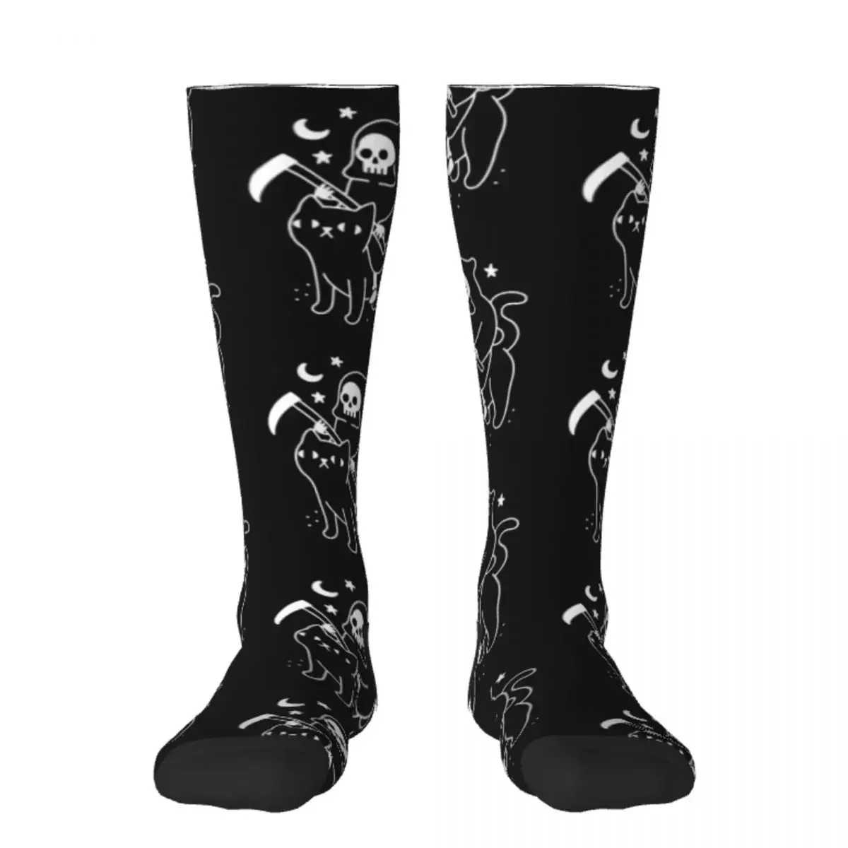 

Death Rides A Socks Toe sports with print . Socks Women Men's