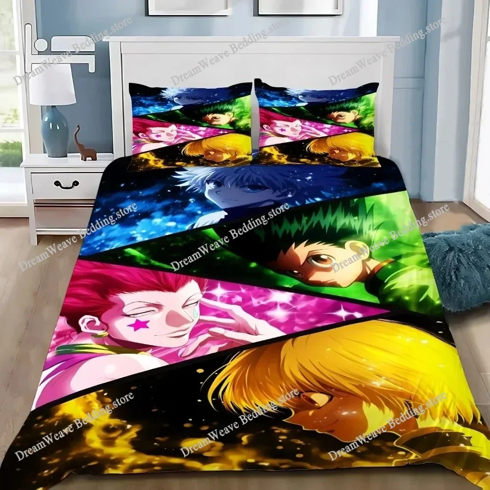 HUNTER HUNTER Bedding Set Duvet Cover 3d Bedding Fashion Design Decoration King Duvet Cover Set Double Bed Set Bedding Sets741