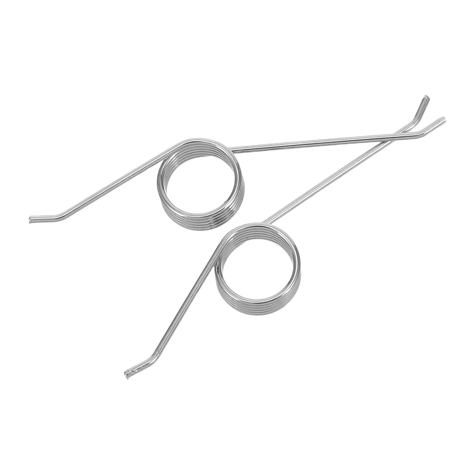 

2pcs Replacement Stainless Steel Set For Garbage Rubbish Container Reusable Repair For Container Springs Trash Bucket Lid