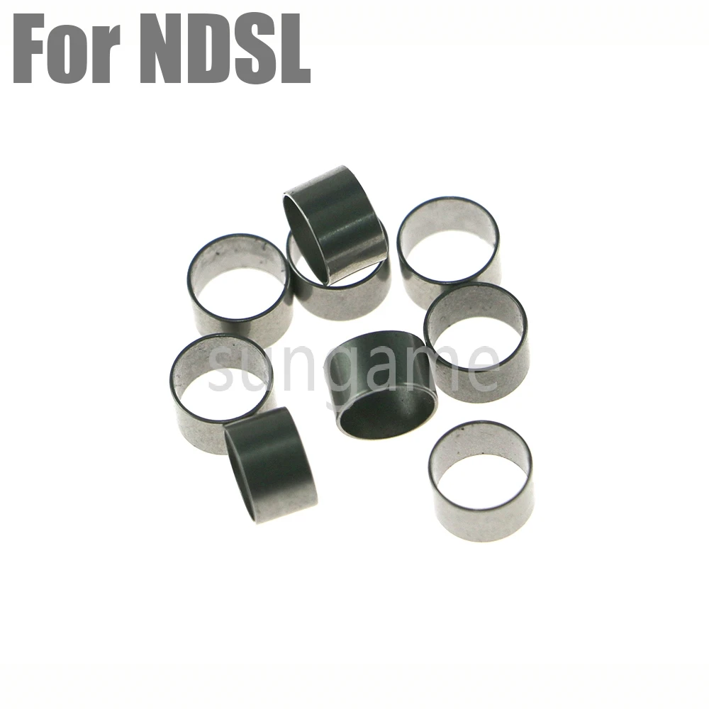 

100 шт. запасные части, стальное кольцо для NDSL, шарнирный вал шпинделя для Nintend DS Lite