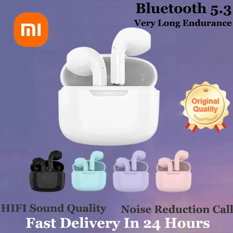 Xiaomi Wireless Bluetooth Earphones Bluetooth 5.3 Tws  Headset Touch Control Sport  Waterproof  Earbud Earplug Game Mini Headset