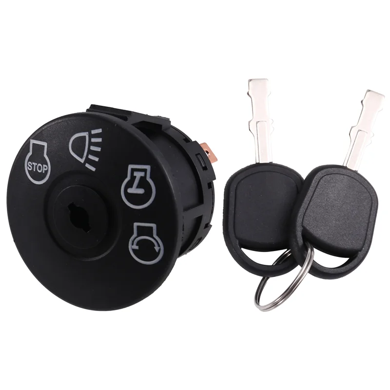 สวิตช์กุญแจสตาร์ทเครื่องตัดหญ้า John Deere รุ่น B23B พร้อมกุญแจ 532163968 532175566 925-17 สำหรับรถแทรกเตอร์