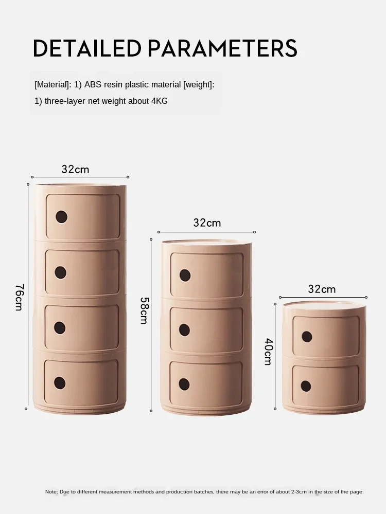 Mesa de café redonda nórdica antideslizante, puerta moderna de escritorio, gran capacidad, dormitorio, gabinete, diseño elegante, recién llegados