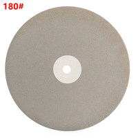 8 Inchs/200mm Diamond Coated Lapping Disc Grit 60-3000 1/2\