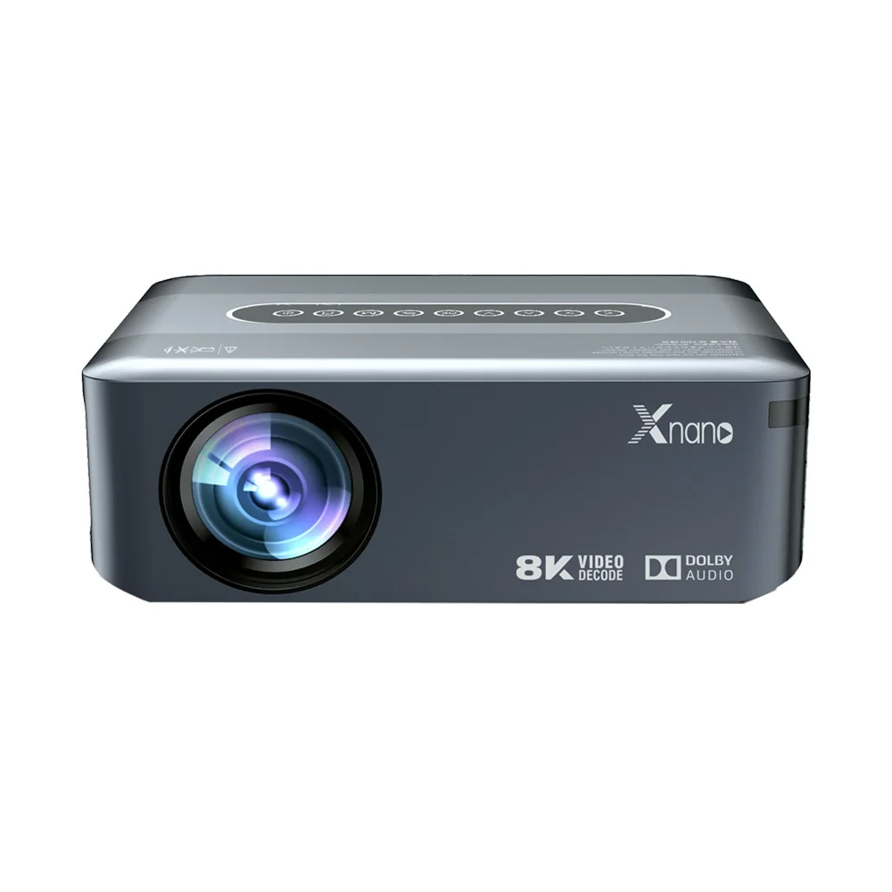 XNANO-proyector inteligente X1 para cine en casa, dispositivo con Android 9, LCD, 8K, Full HD, 1080P, para exteriores, 4K