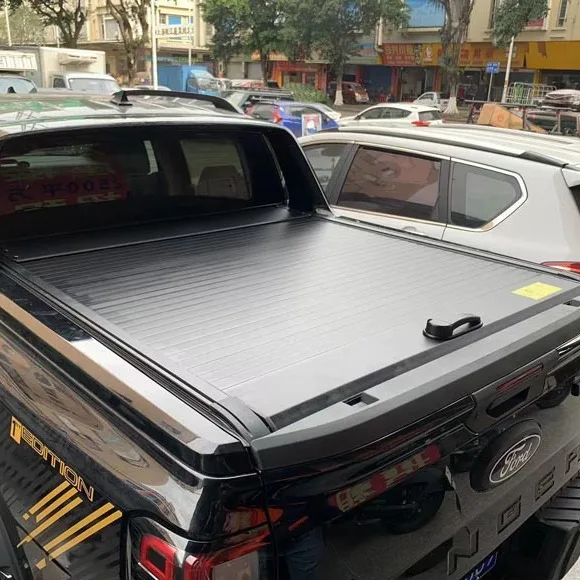 Suitable for 23-24 years Ford Ranger Ranger rear cover T9 with special trunk cover for gantry, cargo box flat cover