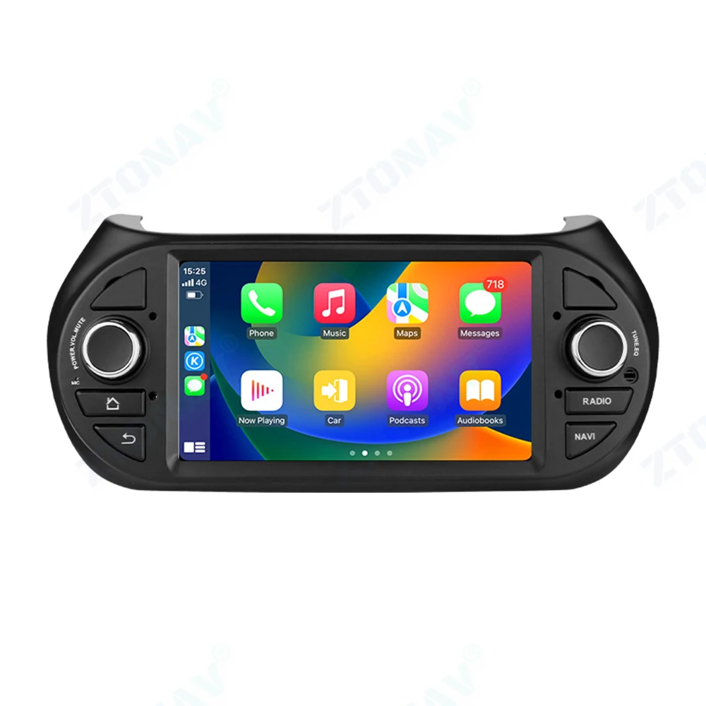 

Автомобильная стереосистема Carplay Android для Fiat Fiorinow, автомобильный радиоприемник, мультимедийный экран, навигация, GPS, авто головное устройство 2013-2023