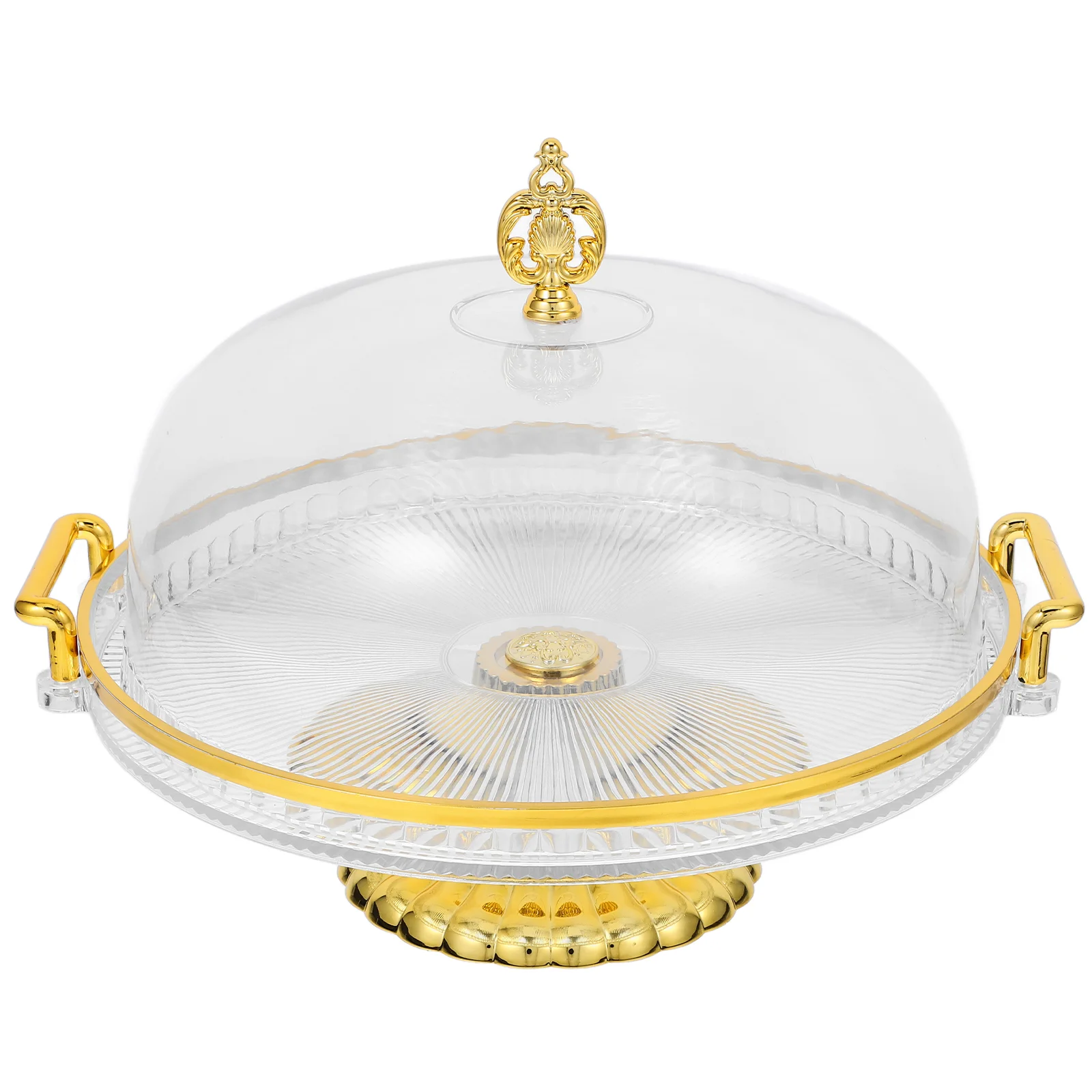 

Large Capacity High Footed Cake Stand Dessert Display Tray Fruit Serving Plate Cupcake Holder Snack Tray Containers Kitchen