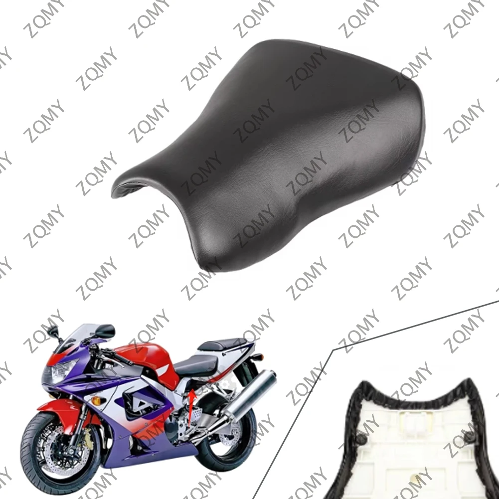 

Motorcycle Seat Pad Cushion Pillow Front Rider Driver For Honda CBR929RR CBR 929RR 2000 2001 Black PU Leather