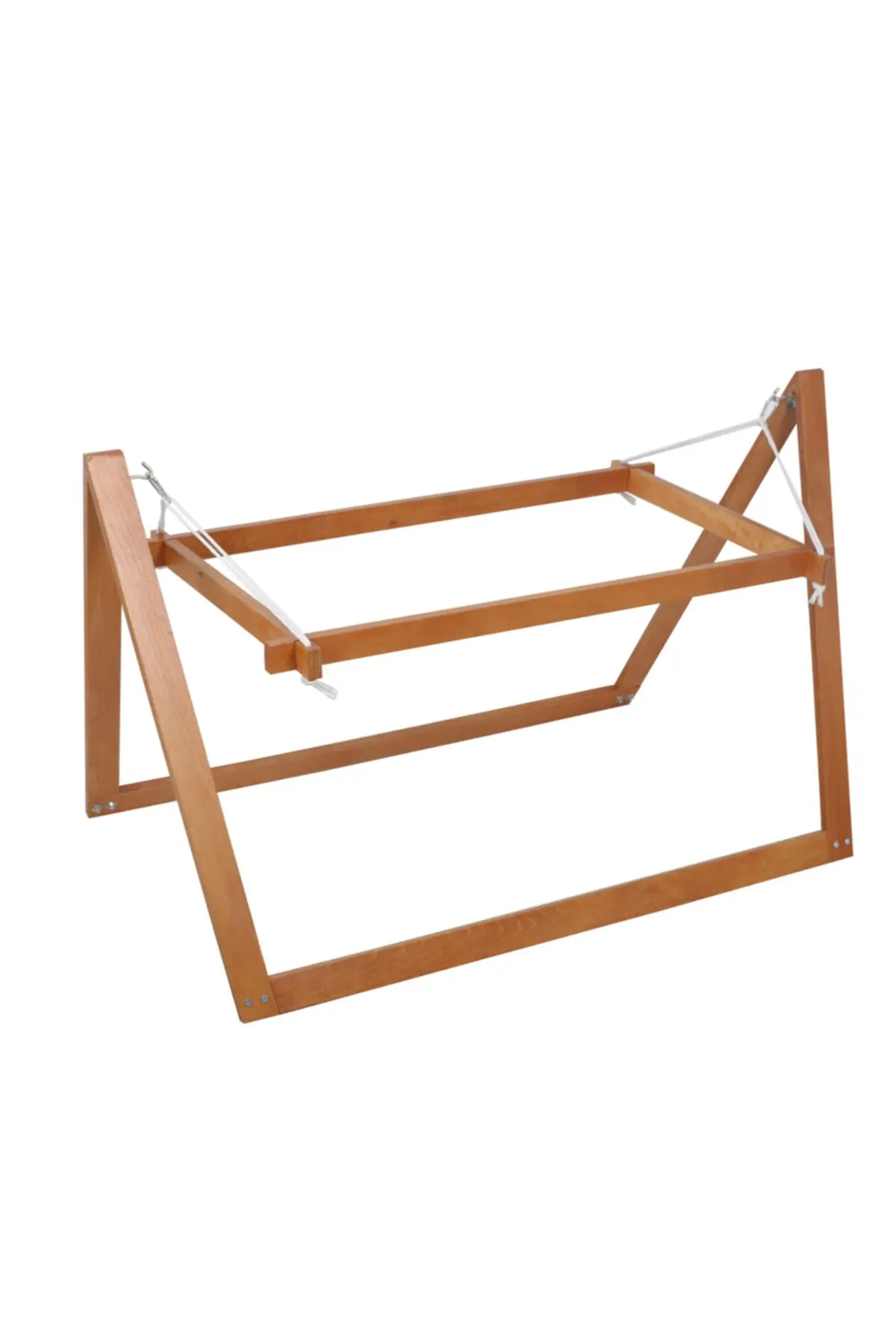 Pomegranate Cradle Hammock, Foldable Rocking Wooden Hammock