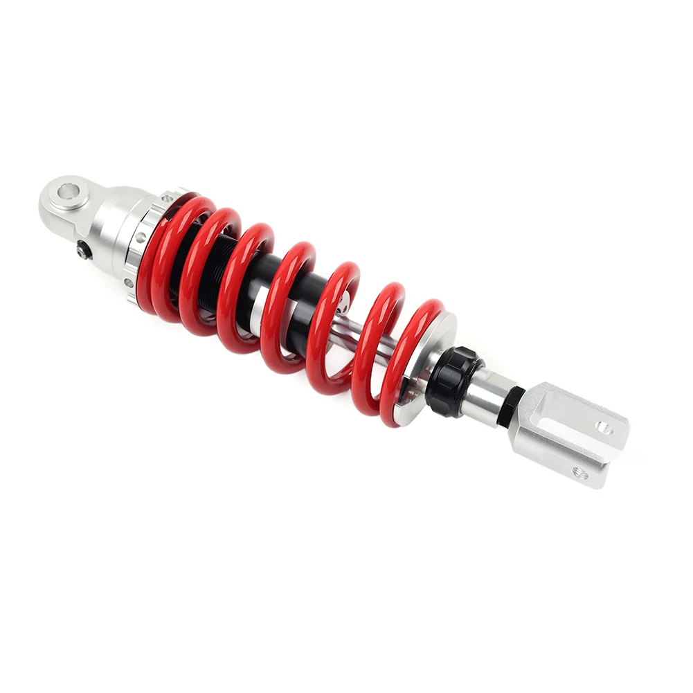 Motorcycle 320mm Shock Suspension Clevis Absorber 10mm Spring For Universal For Kawasaki For Yamaha For Honda Aluminum Red