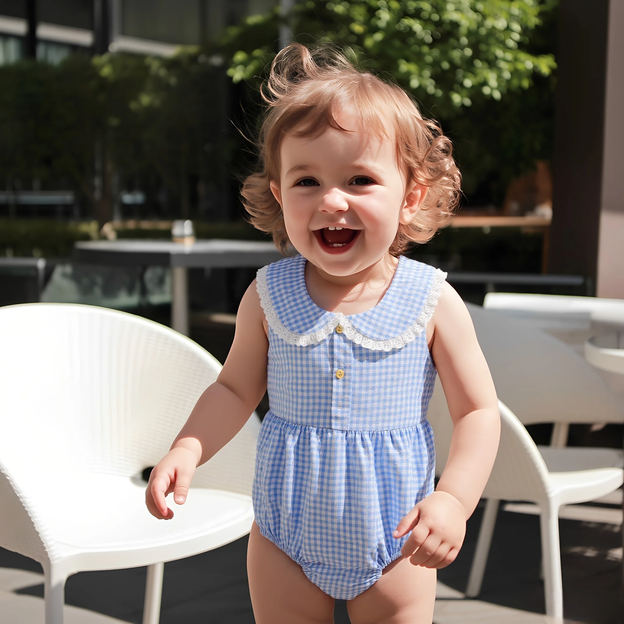 ملابس داخلية صيفية من القطن للفتيات الصغيرات من Sanlutoz ملابس منقوشة لطيفة بدون أكمام للأميرة