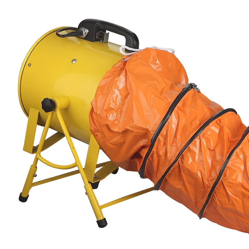 تصميم جديد 350 مم 14 بوصة مروحة دخان محورية محمولة وقابلة للحركة #2