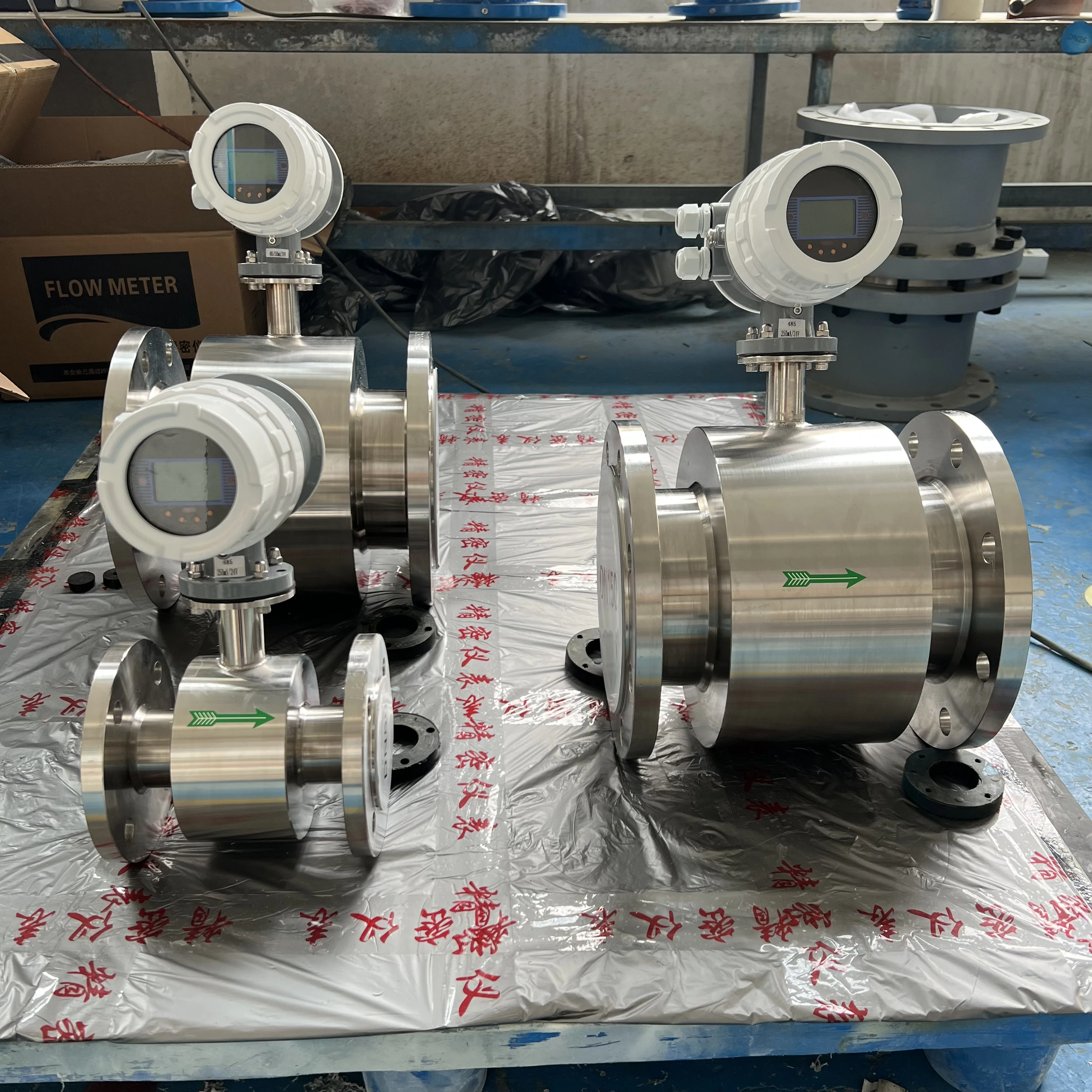 Medidor de flujo electromagnético inteligente personalizable para agua de río compatible con OEM