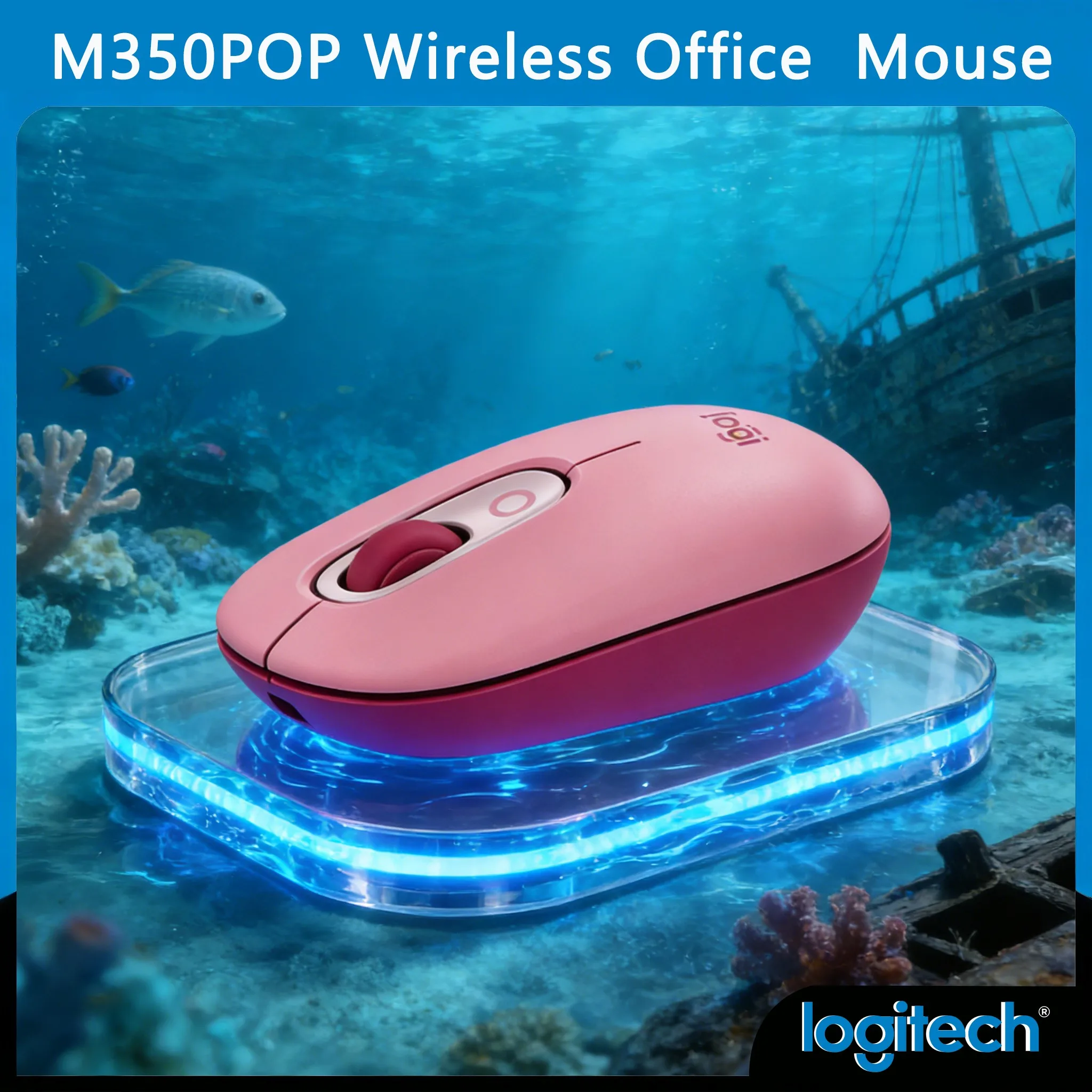

Лучшая беспроводная мышь: Logitech 350 POP для использования в дороге