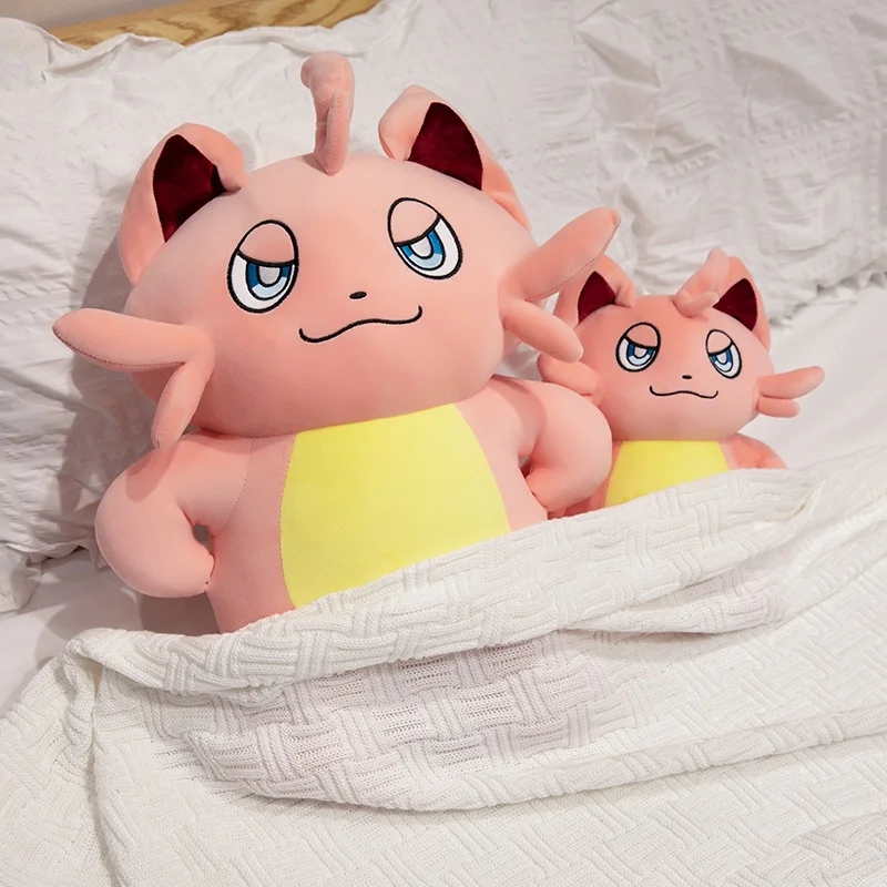 Juguete de peluche de gato de truco rosa para niños, muñeca llena de algodón, decoración de habitación Kawaii, juguetes lindos, 35 cm, 45 cm, 55cm, 1pc