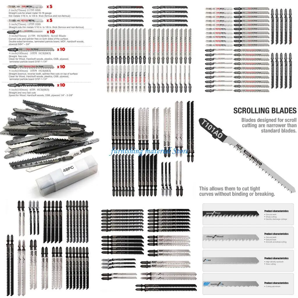 Y5GD Thép Công thái học Handaw Blade Set Cắt chính xác cho dự án chế biến gỗ