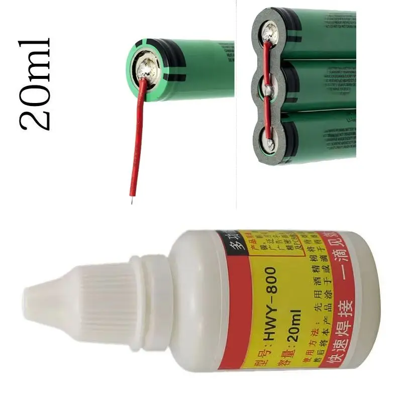 20ml HWY-800 Stainless Steel Flux Soldering Paste Liquid Welding Solder Tool Stainless Steel Liquid Soldering Tool Welding