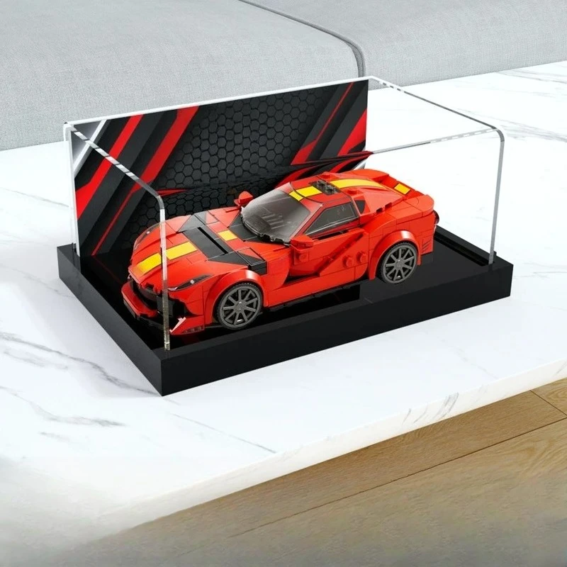 

Applicable to LEGO 76914 assembled display box cover acrylic display box