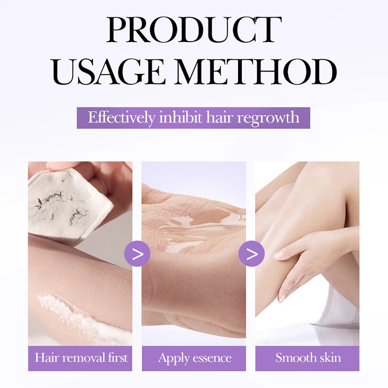 Hair Removal Cream Inhibits Hair Growth Effectively Remove Armpit Knee Leg Hair Whitening Safe Gentle Spray Skincare Products