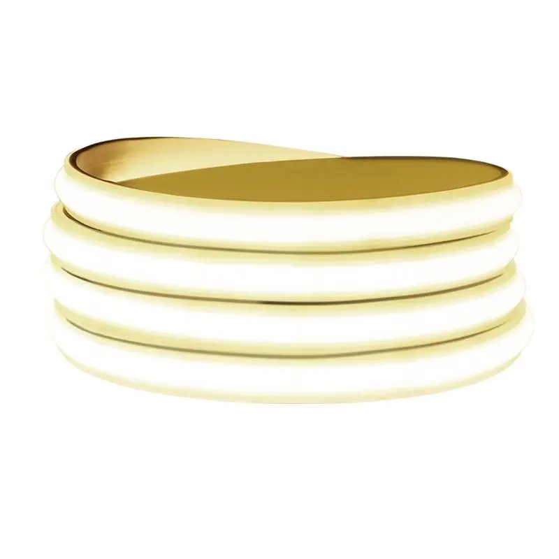Flexible Silicone LED Strip Light 220V Waterproof Freely Cuttable for Gaming Room E-sports Area Ambient Lighting