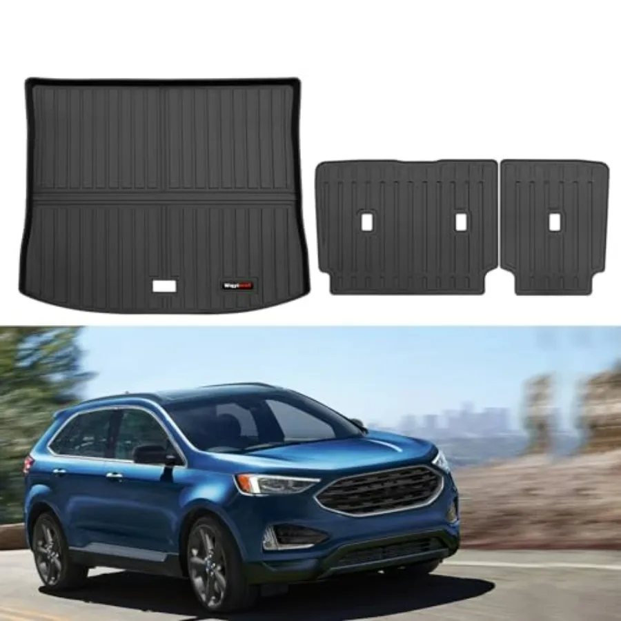 

2015-2025 2026 Edge Cargo Mats Trunk Liner and Backrest Mat All Weather TPE Rubber Protection Mat for Edge ST Accessories Car