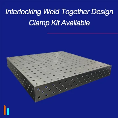 Hot Sale Best Welding Fixture Table Cast Iron Nitrided Welding Table  With All Accessories