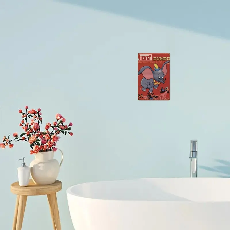 قطعة واحدة 20.32 × 30.48 سم، ديكور معلق على الحائط الحديدي، مناسبة للمطاعم والمقاهي وغرف النوم والمساحات الأخرى. مستوحاة من "Up" sc #2