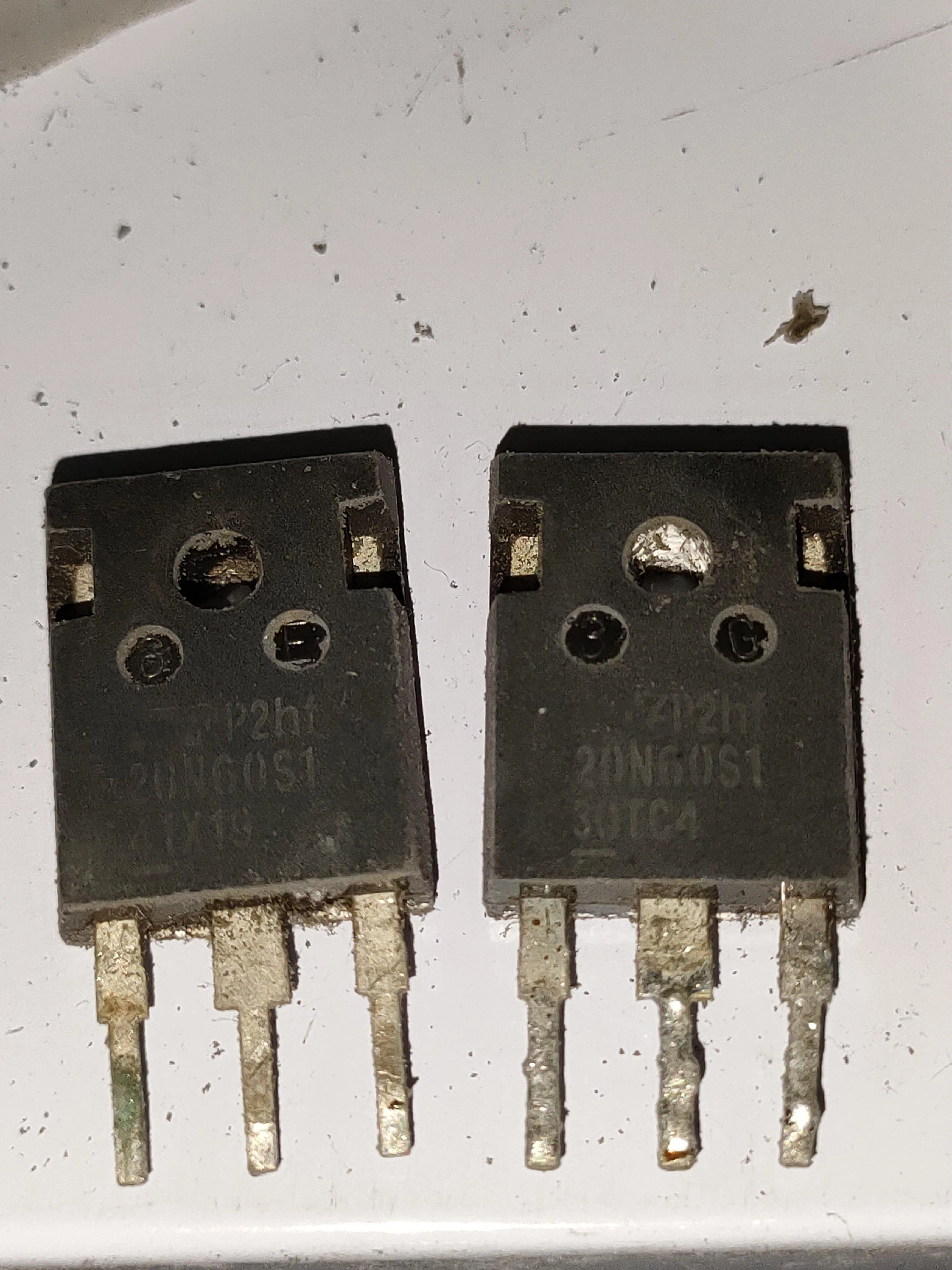 Used 5pcs 20N60S1 FMH20N60S1 TO-3P Original disassembly