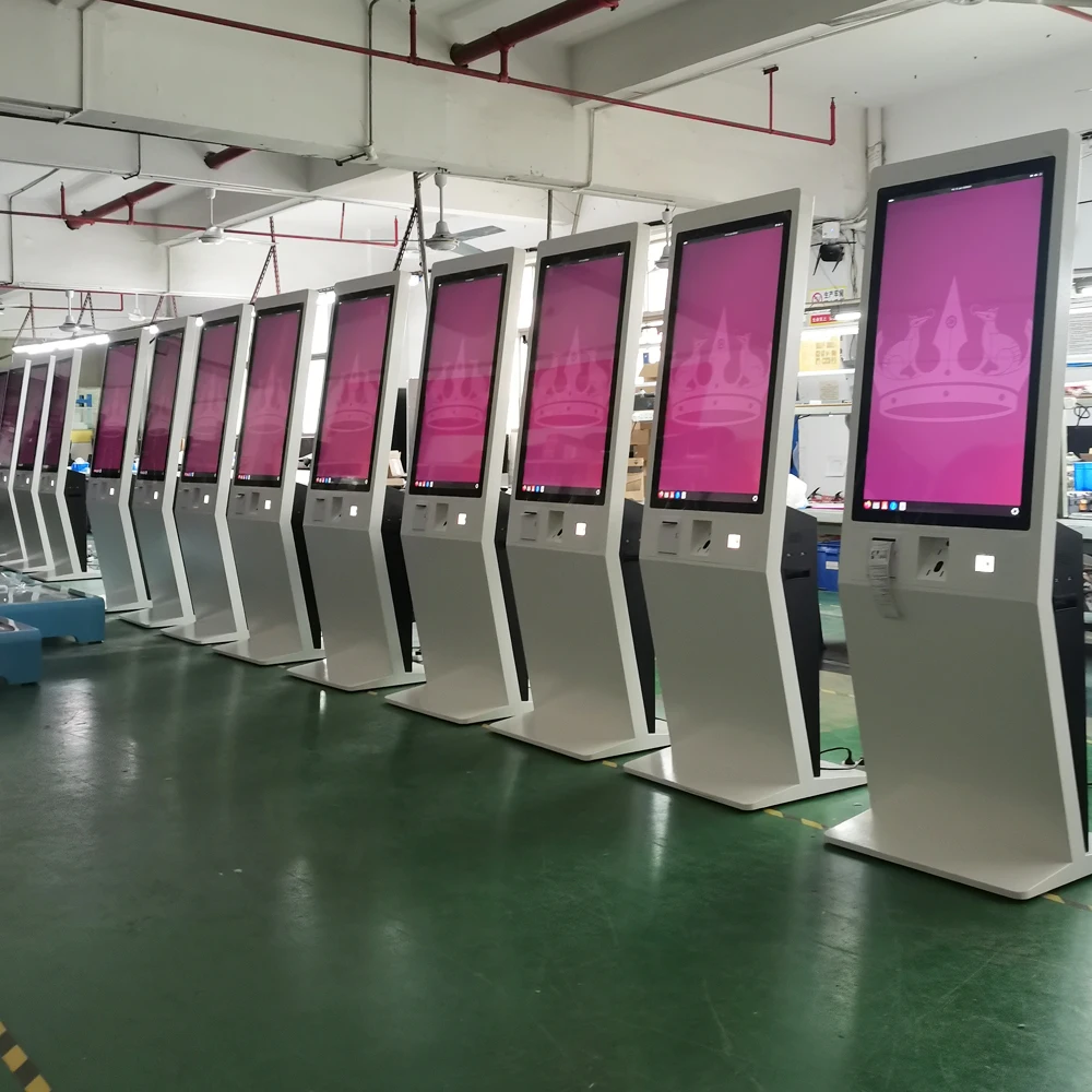 Ticket Kiosk Android Machine Self Service Payment Kiosk Hotel Check in Self Serve Ticketing