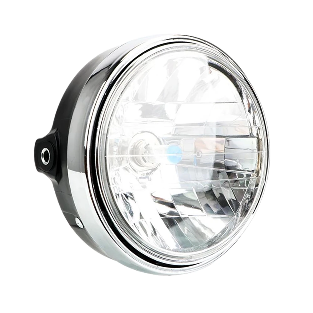 LED تعديل ضوء جولة LED بقعة ضوء السوبر مشرق تعديل كريستال كشافات مقاوم للماء 12 فولت 35 واط P43T لهوندا CB400/900 CB750
