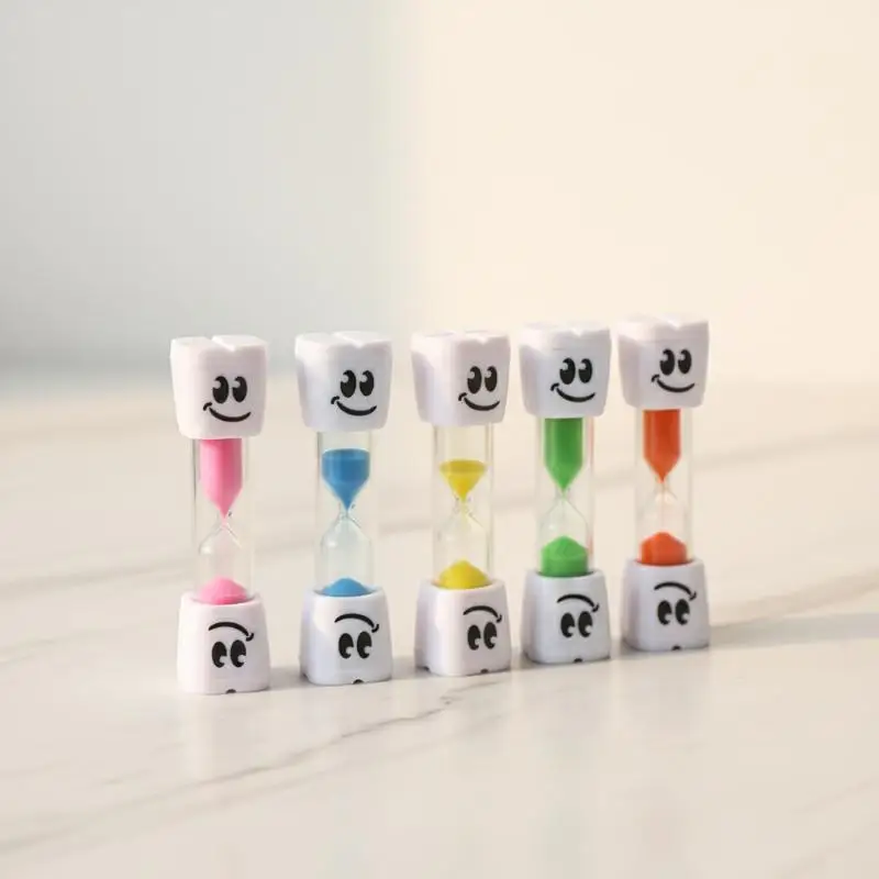 2/3Minute Creative Big-Eye Timer  Timer Kids Tooth Brushing Sandglass