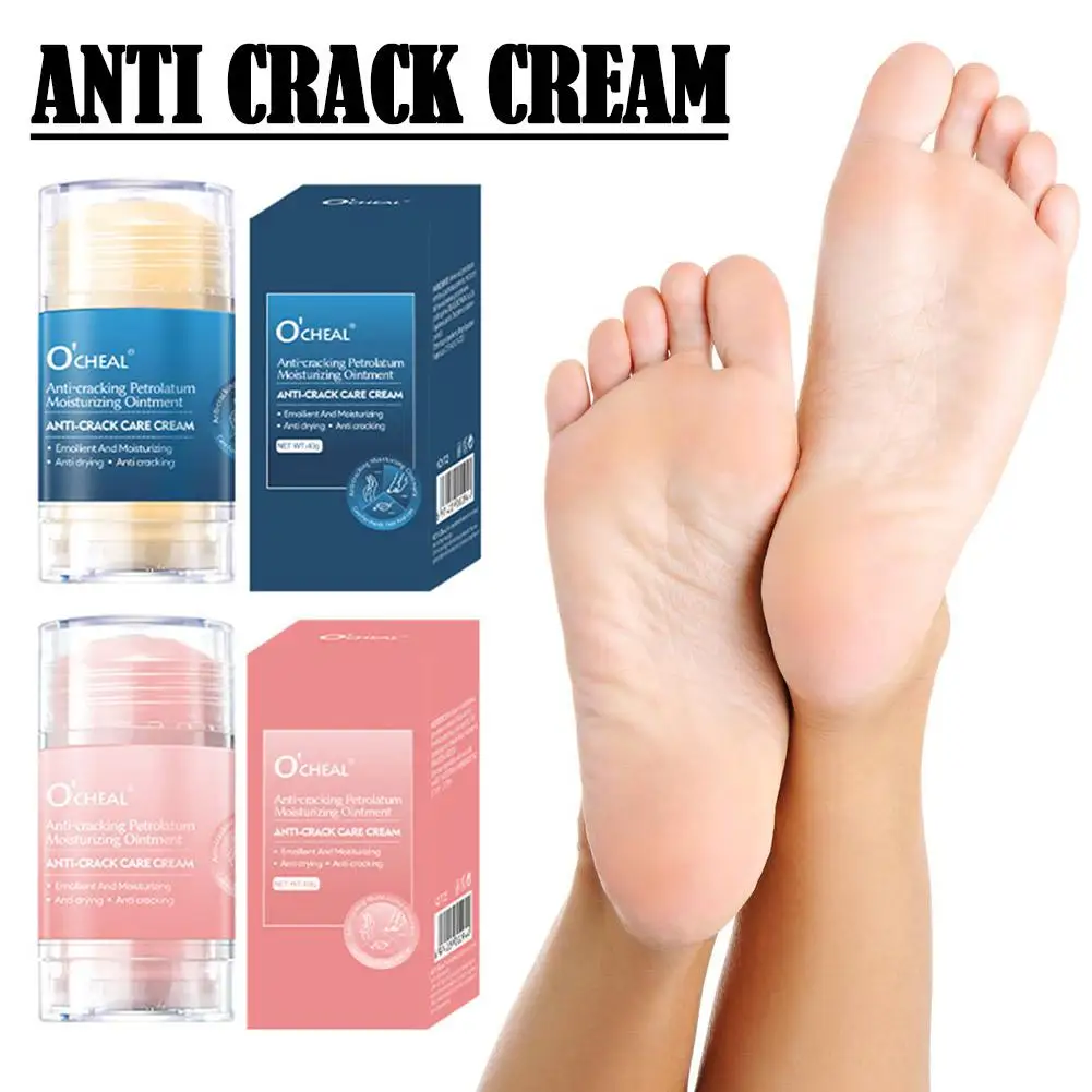 Crème de soin anti-fissure pour les mains et les pieds, 40g, hydratante pour le talon, peeling des pieds, élimination des fissures de fréquence, réparation de la peau, Sti sec du corps, P1r2