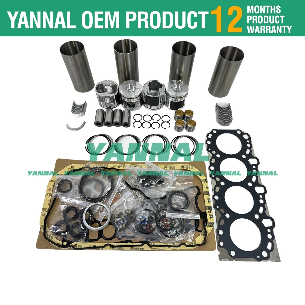 

For TOYOTA 2KD 2KD-FTV Overhaul Repair Kit 13101-30031 131001-67030 2010-Present Hilux Hiace FJ Cruiser Engine Repair Parts