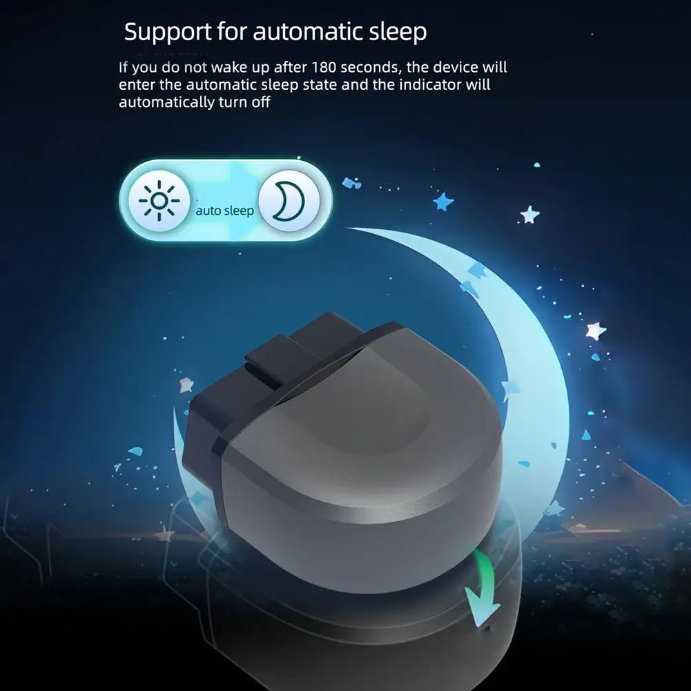 

Bluetooth-Compatible 5.0 V1.5 On-BD2 Scanner On-BDII Tool Diagnostic Fault Code Car Auto Car Scanner Tool Diagnostic Reader H1Z7